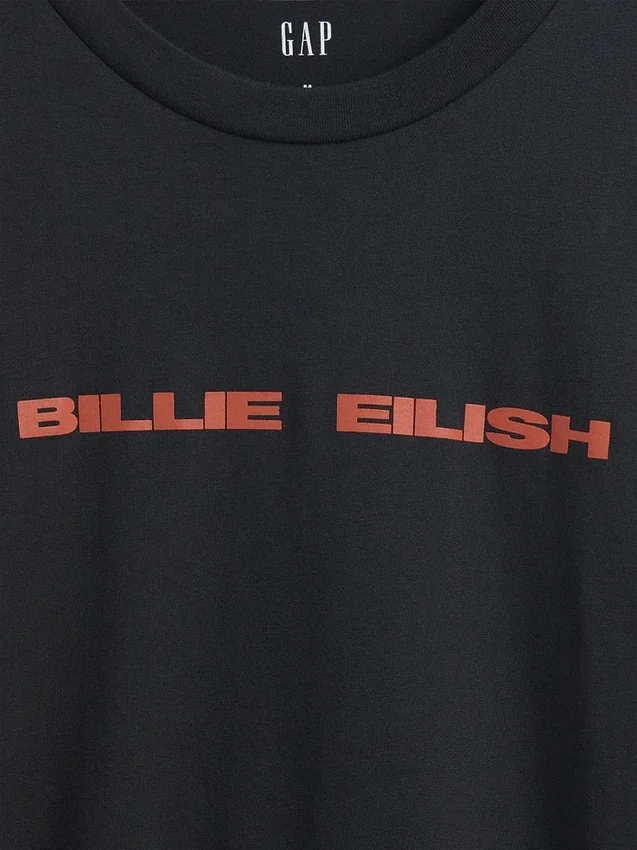 Camiseta con diseño de Billie Eilish
