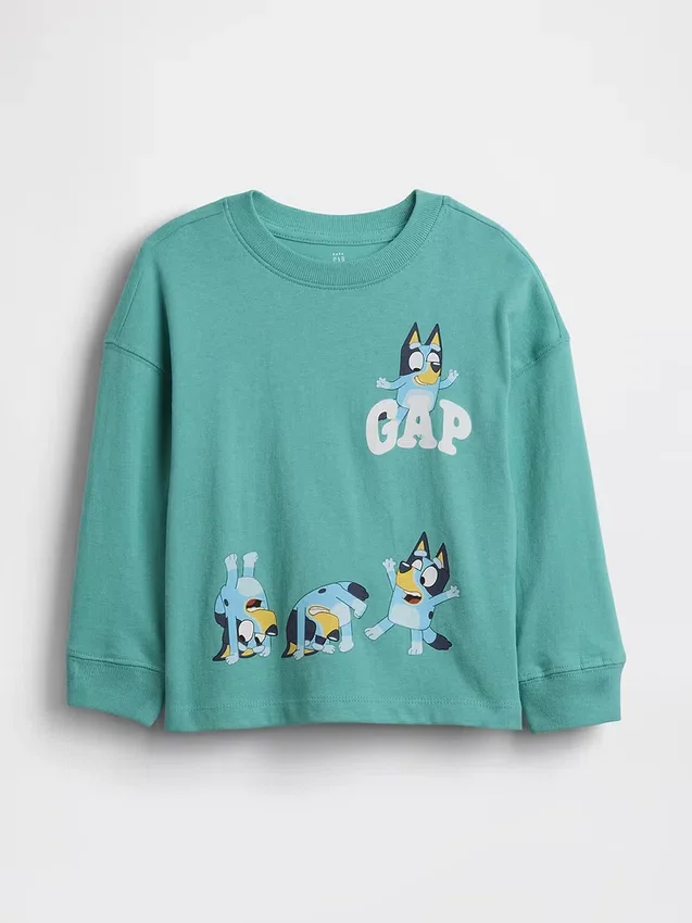 Camiseta con diseño de Bluey para bebés y niños