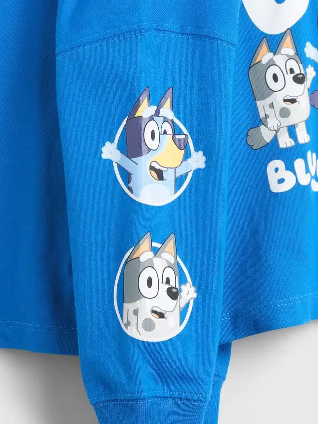 Camiseta con diseño de Bluey para bebés y niños