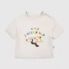 Camiseta con diseño de cachorro dormido para niños pequeños