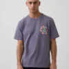 Camiseta con diseño de De La Soul de corte holgado