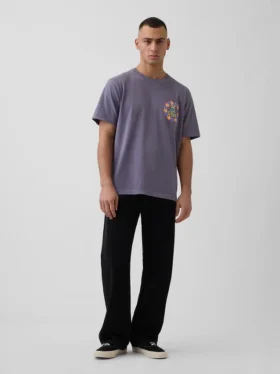 Camiseta con diseño de De La Soul de corte holgado
