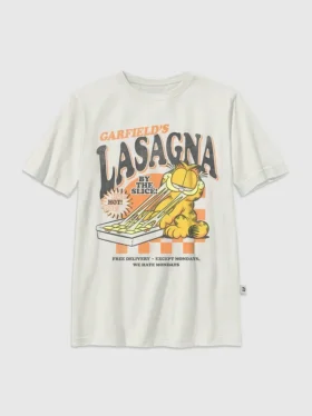 Camiseta con diseño de Garfield «Lasagna» para niños
