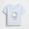 Camiseta con diseño de Hello Kitty para niños pequeños