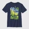 Camiseta con diseño de Minecraft para niños: Steve y Alex contra los mobs