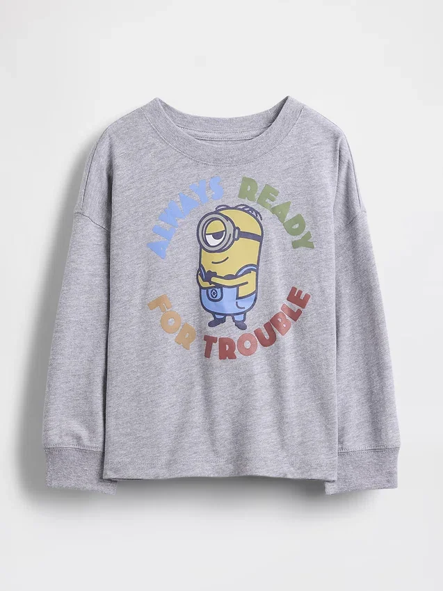 Camiseta con diseño de Minions para bebés y niños