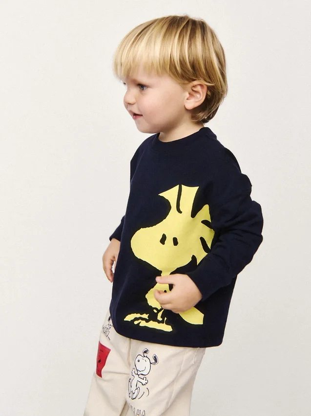 Camiseta con diseño de Peanuts para bebés y niños