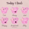 Camiseta con diseño de Peppa Pig «Moods» para niños pequeños