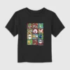 Camiseta con diseño de personajes de Nintendo en caja para niños pequeños