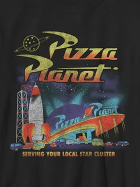 Camiseta con diseño de Pizza Planet de Toy Story para niños