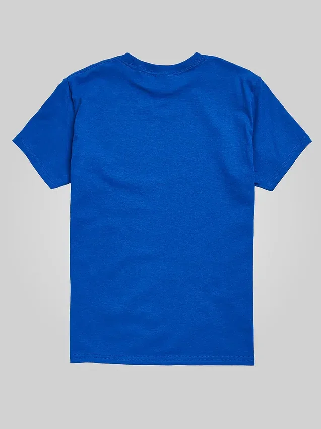 Camiseta gráfica de manga corta para niños pequeños con Spidey y sus amigos de Marvel en pantalones cortos