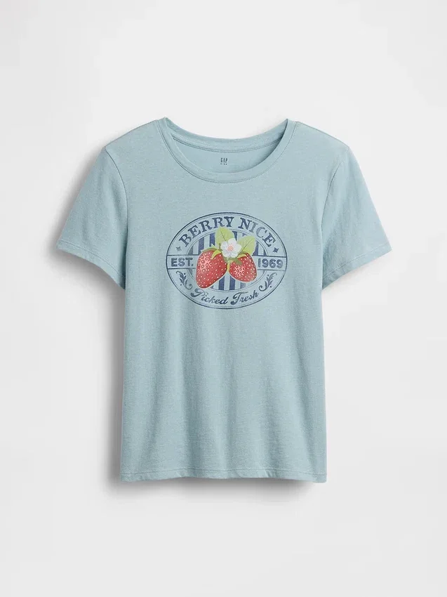 Camiseta con diseño gráfico para niños