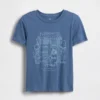 Camiseta con diseño gráfico para niños