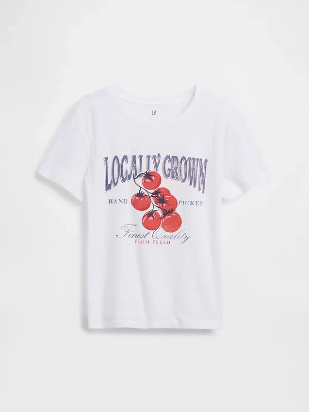 Camiseta con diseño gráfico para niños