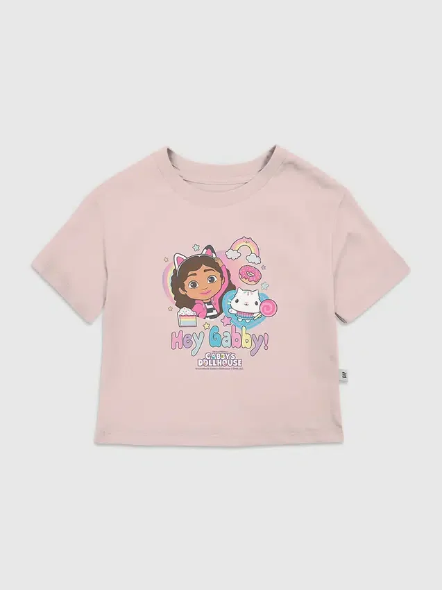 Camiseta con diseño «Hey Gabby» de la serie «La casa de muñecas de Gabby» para niños pequeños