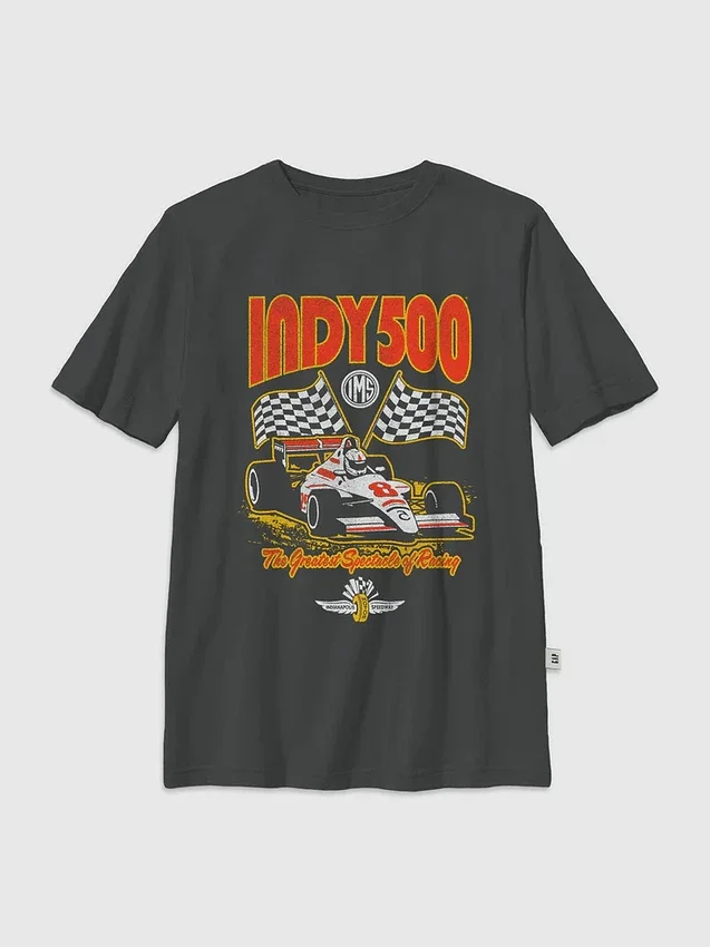 Camiseta con diseño Indy 500 para niños