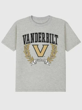 Camiseta con diseño «Laurels Dark» de la Universidad de Vanderbilt