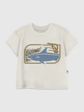 Camiseta con diseño «Oceans Calling» para niños pequeños