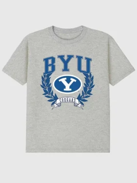 Camiseta con diseño oscuro de los Laurels de la Universidad Brigham Young