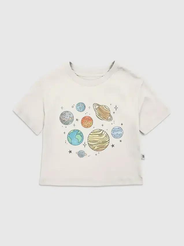 Camiseta con diseño «Planets Jumble» para niños pequeños