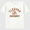 Camiseta con diseño vintage de fútbol americano de la Universidad de Clemson