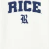 Camiseta con el Arch Logo de la Universidad de Rice como diseño secundario