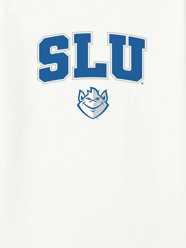 Camiseta con el Arch Logo de la Universidad de Saint Louis como diseño secundario