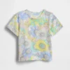 Camiseta con estampado combinable para bebés y niños pequeños