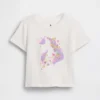Camiseta con estampado para bebés y niños, combinable
