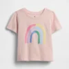 Camiseta con estampado para bebés y niños, combinable
