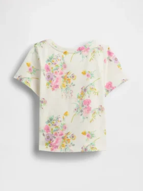 Camiseta con estampado para bebés y niños, combinable
