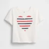 Camiseta con estampado para bebés y niños, combinable