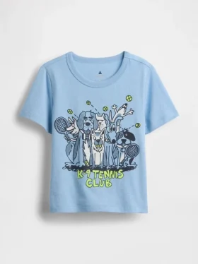 Camiseta con estampado para bebés y niños pequeños, combinable