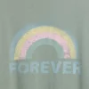 Camiseta con estampado para niños, estilo túnica oversize