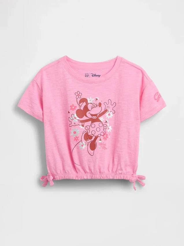 Camiseta con gráfico de lazo de algodón orgánico de GAP × Disney para Bebé y Niño