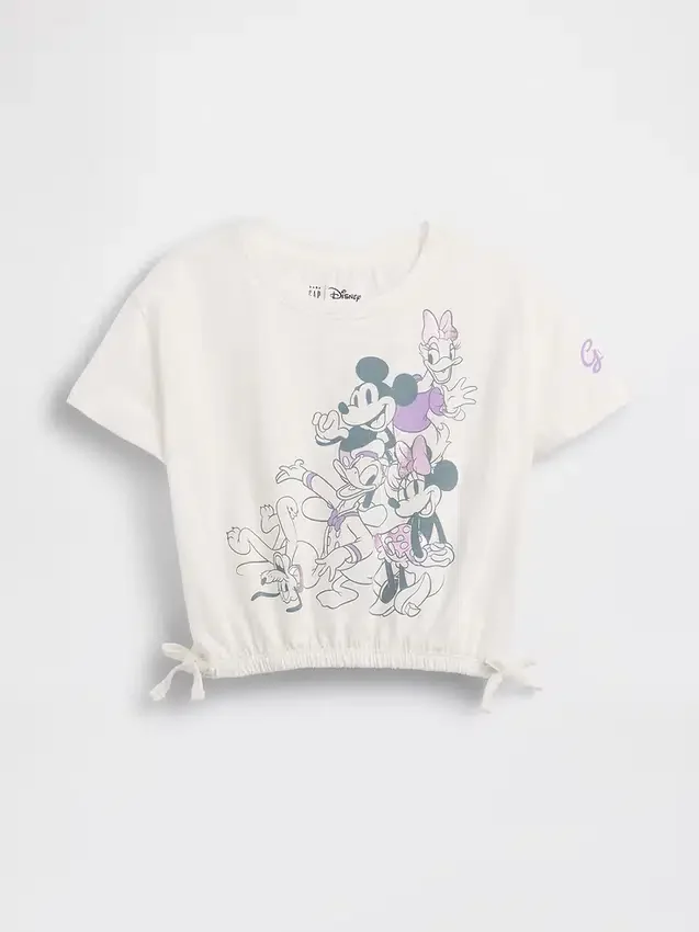 Camiseta con gráfico de lazo de algodón orgánico de GAP × Disney para Bebé y Niño