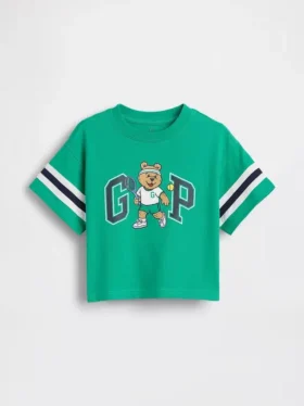 Camiseta con logo gráfico «Brannan Bear Varsity» de talla grande para Bebé y Niño