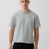Camiseta corta de peso pesado para adultos