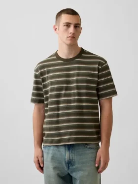 Camiseta corta de peso pesado para adultos