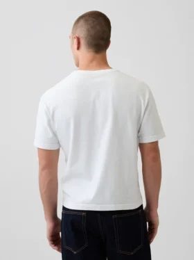 Camiseta corta de peso pesado para adultos