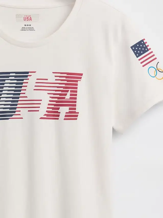 Camiseta corta del equipo de EE. UU.