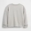 Camiseta de algodón gruesa para bebés y niños pequeños