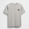 Camiseta de algodón grueso con corte holgado y Gap Logo para niños