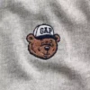 Camiseta de algodón grueso con corte holgado y Gap Logo para niños