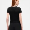 Camiseta de bebé con tejido tipo waffle