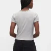 Camiseta de bebé con tejido tipo waffle