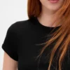 Camiseta de bebé con tejido tipo waffle