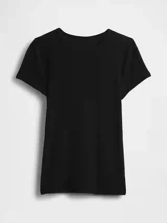 Camiseta de canalé moderna