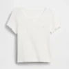 Camiseta de canalé para bebés y niños pequeños, combinable