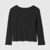 Camiseta de canalé para bebés y niños pequeños, combinable